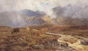 Louis bosworth hurt On Rannoch Moor (mk37) oil painting picture wholesale